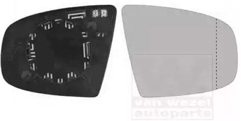 Speilglass, ytterspeil VAN WEZEL 0687838 VAN WEZEL 0687838: Ryggespeil BMW X5 2012