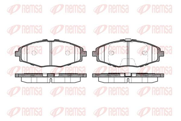 KAWE Plaquettes de frein 0696 00 Jeu de plaquettes de frein KAWE CRUZE 0696 00 pas cher