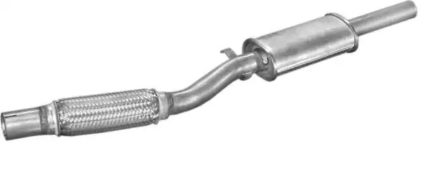 POLMO Middle silencer 07.30 POLMO 07.30 FIAT Doblo II Box Body / Estate (263) middle silencer replacement
