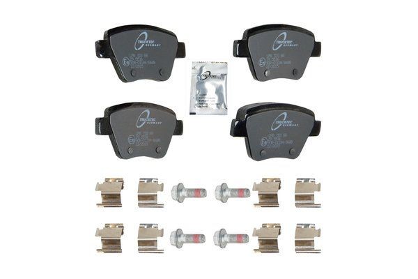TRUCKTEC AUTOMOTIVE Kit pastiglie freni 07.35.247 Costo Pastiglie dei freni TRUCKTEC AUTOMOTIVE SEAT 07.35.247
