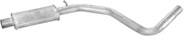 POLMO Stredný tlmič výfuku 07.413 07.413 Stredný tlmič výfuku POLMO FIAT SEICENTO