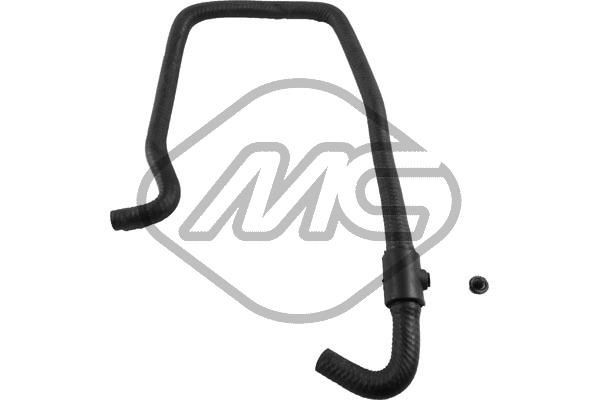 Metalcaucho Slange, varmeveksler-radiator 07677 Slange, varmeutveksler-oppvarming Metalcaucho Mercedes-Benz E-Klasse 07677