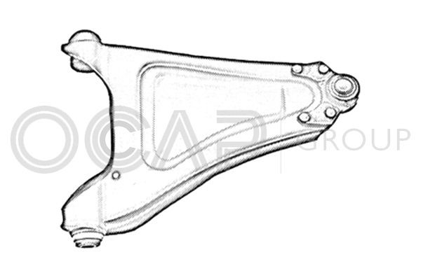OCAP Braço de suspensão 0790731 Triângulo de suspensão OCAP Renault 4 0790731