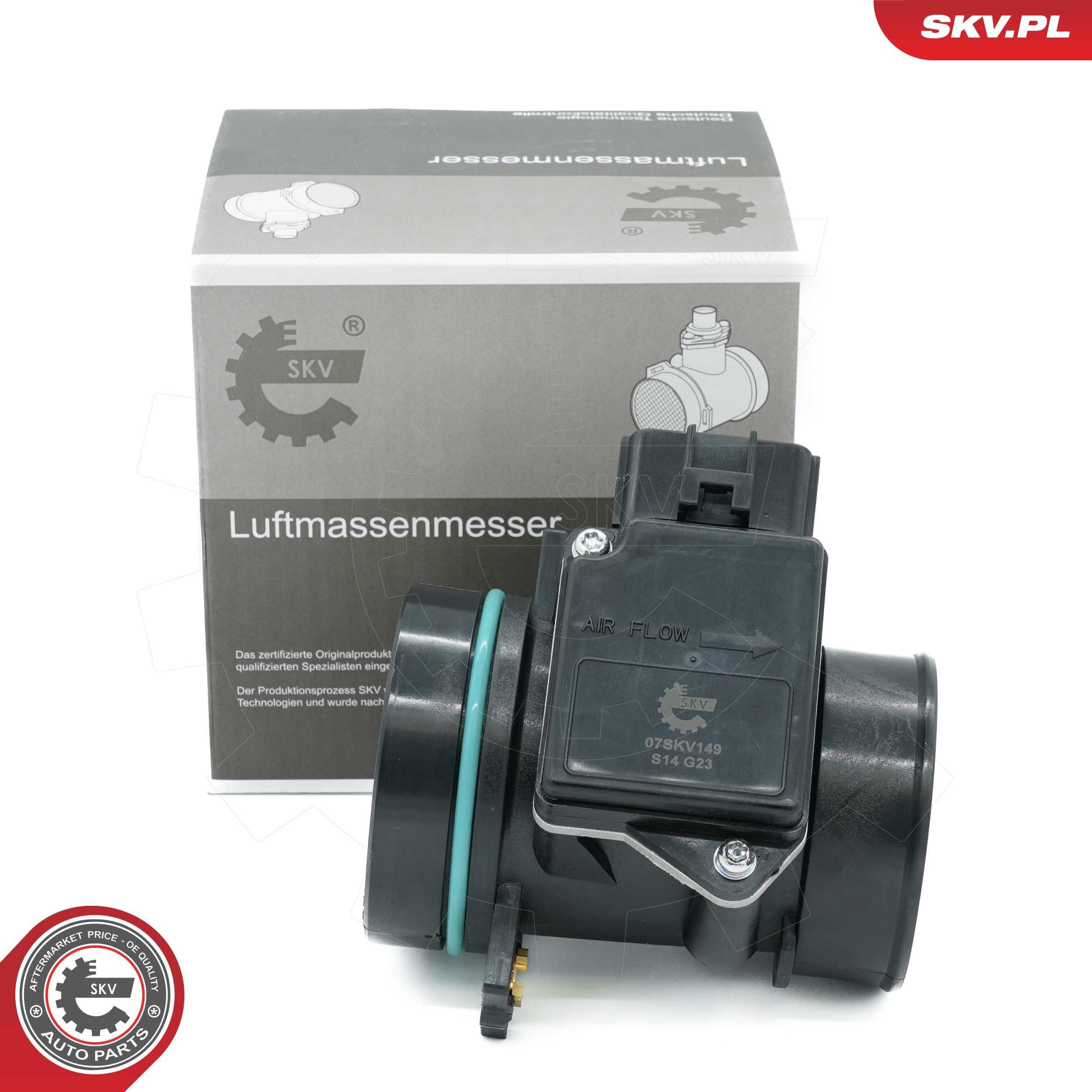 Mass air flow sensor ESEN SKV 07SKV149 ESEN SKV 07SKV149 2004 FORD KA mass air flow sensor (maf) replacement