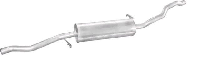 POLMO Μεσαίο σιλανσιέ 08.220 Μεσαίο καζανάκι εξάτμισης POLMO Seat LEON 08.220