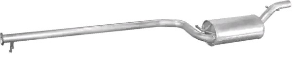 POLMO Keskiäänenvaimentaja 08.393 POLMO 08.393 Ford Focus mk1 Sedan keski äänenvaimennin