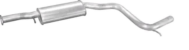 POLMO Mittenljuddämpare 08.395 POLMO 08.395 Mellan ljuddämpare Ford Mondeo GBP original