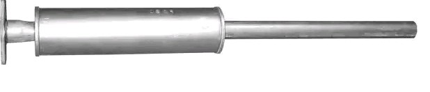 POLMO Silencieux avant 08.64 Silencieux avant POLMO HECKFLOSSE 08.64 pas cher