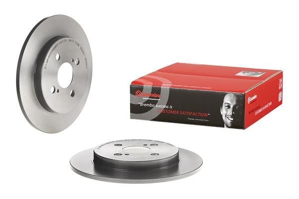 BREMBO Bromsskiva 08.A534.11 BREMBO 08.A534.11 Bromsskiva TOYOTA Yaris III Hatchback (XP150) 1.5 Dual VVTi Flex (NSP151_) 110 hk 2018