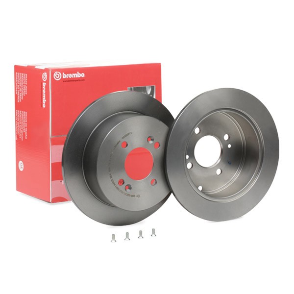 BREMBO Disco de travão 08.A602.11 BREMBO 08.A602.11 originais Discos de travão Kia Rio 2 custo