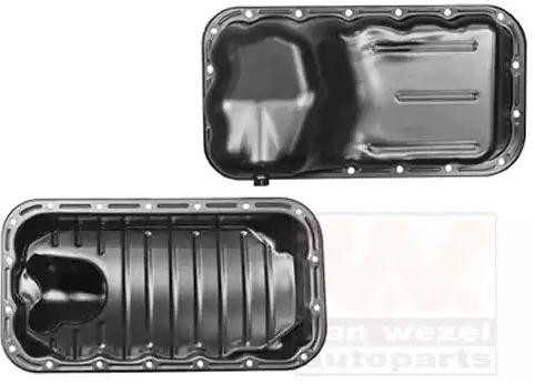 VAN WEZEL Bunnpanne 0807070 VAN WEZEL 0807070 Oljepanne Daewoo Lanos Hatchback pris