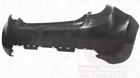 VAN WEZEL Zadný nárazník 0808544 VAN WEZEL 0808544 Nárazník Chevrolet Spark m300 lacné