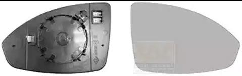 Spejlglas, udvendig spejl VAN WEZEL 0820838 VAN WEZEL 0820838: Spejlglas Chevy CRUZE 2004