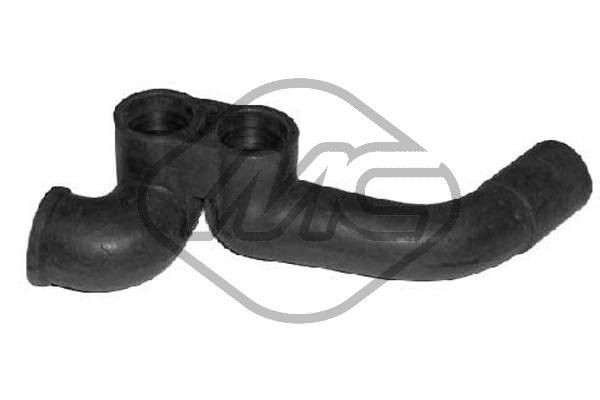 Metalcaucho Potrubie AGR-ventilu 08228 EGR ventil Metalcaucho Volkswagen PASSAT 08228