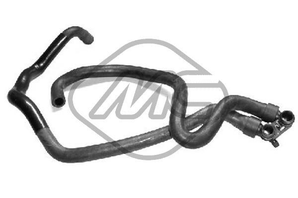 Metalcaucho Hadica výmenníka tepla kúrenia 08301 Metalcaucho 08301 Hadica výmenníka tepla kúrenia Peugeot 206+ lacné