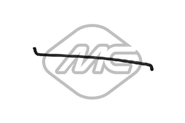 Metalcaucho Potrubie AGR-ventilu 08309 Metalcaucho EGR ventil PEUGEOT 08309