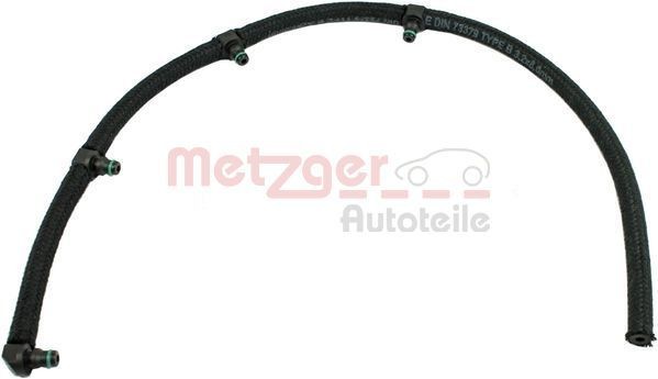 METZGER Šļūtene, Degvielas noplūde 0840004 Degvielas vads / -sadale / -savienošana METZGER ASTRA 0840004 lēti
