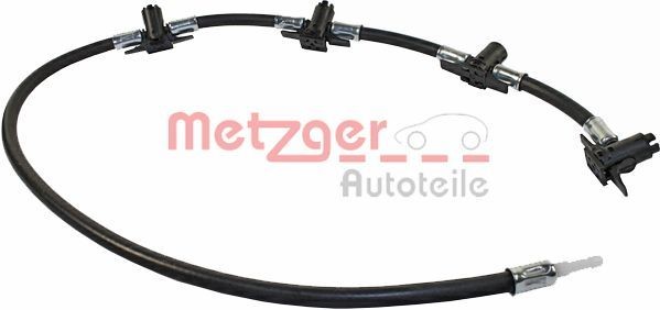 METZGER Slang, bränsleöverflöd 0840015 MERCEDES-BENZ Sprinter Classic 3.5-T Skåpbil (W909) Slang, bränsleöverflöd METZGER 0840015