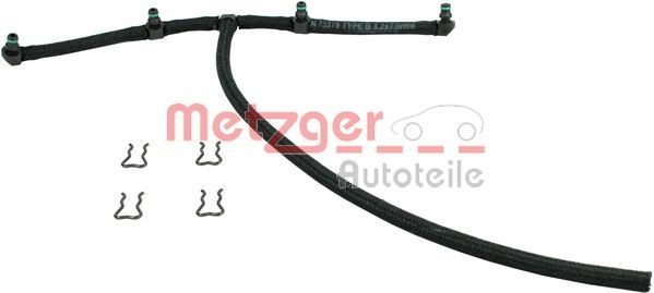 METZGER Šļūtene, Degvielas noplūde 0840020 Degvielas vads / -sadale / -savienošana METZGER ASTRA 0840020 lēti