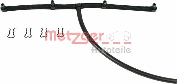 METZGER Tuyau, carburant de fuite 0840021 0840021 Rampe d'injection SAAB 900 METZGER
