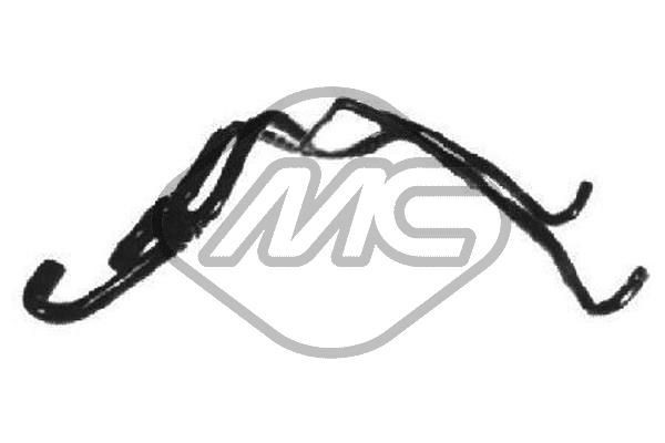 Metalcaucho Slange, varmeveksler-radiator 08421 08421 Slange, varmeutveksler-oppvarming Metalcaucho PORSCHE 928