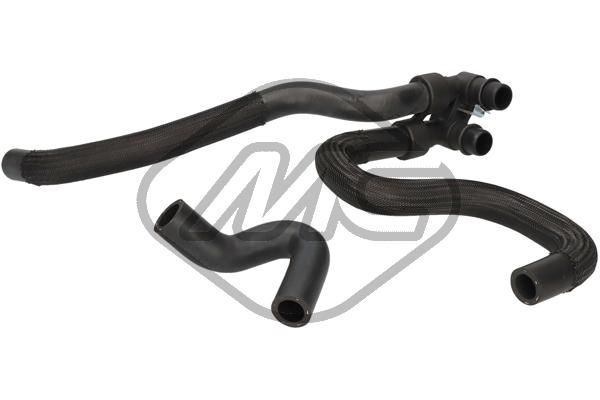 Metalcaucho Hadica výmenníka tepla kúrenia 08615 Hadica výmenníka tepla kúrenia Metalcaucho Peugeot 206 08615