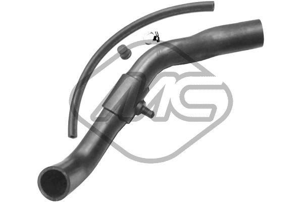 Radiatorslange Metalcaucho 08875 Metalcaucho 08875: Kjøleslange Renault TRAFIC 1999