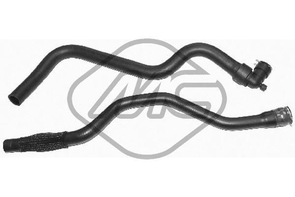 Metalcaucho Slange, varmeveksler-radiator 08938 Slange, varmeutveksler-oppvarming Metalcaucho Citroën BX 08938
