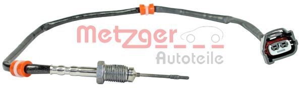 METZGER Sensor, udstødningsgastemperatur 0894332 0894332 Temperatursensor METZGER NISSAN 370 Z