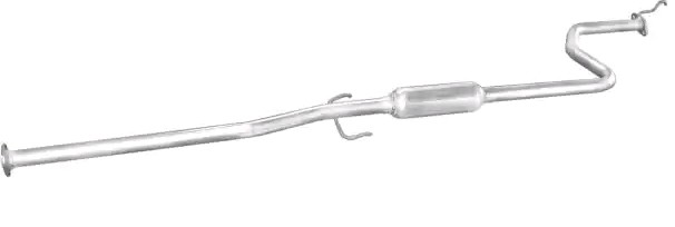 POLMO Mittenljuddämpare 09.115 POLMO 09.115 Mellan ljuddämpare Honda CRX ED original