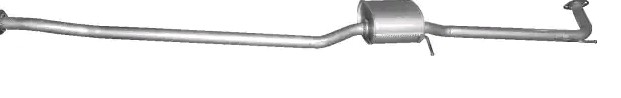 Middle silencer POLMO 09.119 POLMO 09.119 HONDA ACCORD 2010 middle silencer price