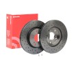 BREMBO | Disco de travão 09.A455.1X para HONDA CIVIC X três volumes (FC_) baratas online