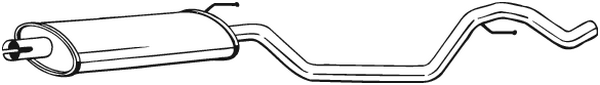 BOSAL Katalysator 090-827 BOSAL Katalysator MERCEDES-BENZ 090-827