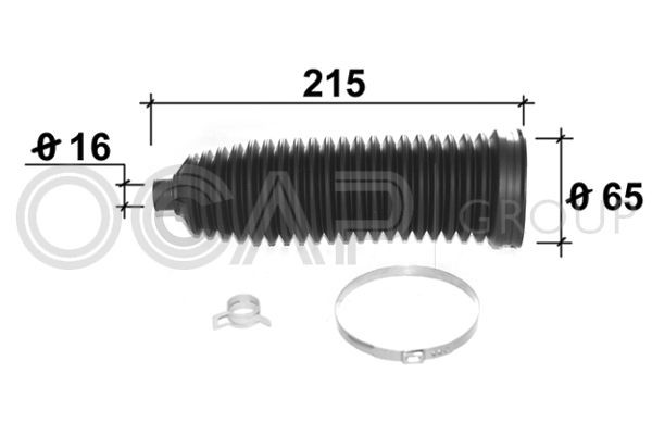 OCAP Kit soffietto, Sterzo 0902667 0902667 Cuffia sterzo OCAP MERCEDES-BENZ SPRINTER costo