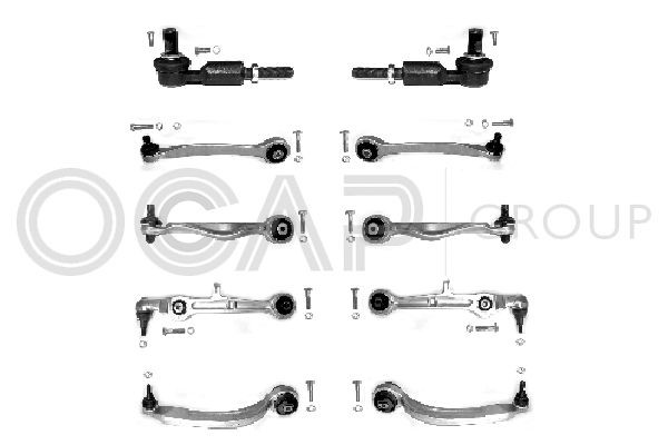 OCAP Reparationssats, hjulupphängning 0904524-K 0904524-K OCAP reparationssats länkarm Citroen CX