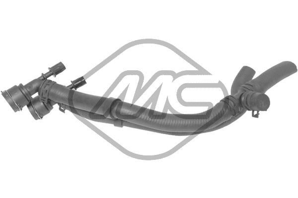 Metalcaucho Slange, varmeveksler-radiator 09052 Slange, varmeutveksler-oppvarming Metalcaucho Porsche 928 09052