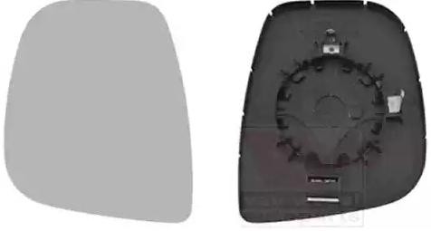 VAN WEZEL Spiegelglas, buitenspiegel 0906837 VAN WEZEL 0906837 originele Spiegelglas, buitenspiegel SKODA ROOMSTER prijs
