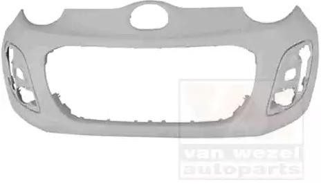 Nárazník VAN WEZEL 0907574 VAN WEZEL 0907574 Nárazník CITROËN C1 2009