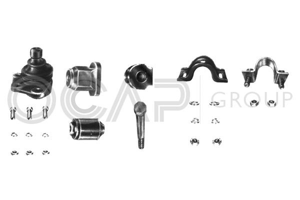 OCAP Styresett, hjuloppheng 0909114 Monteringssett fører MAZDA OCAP 0909114