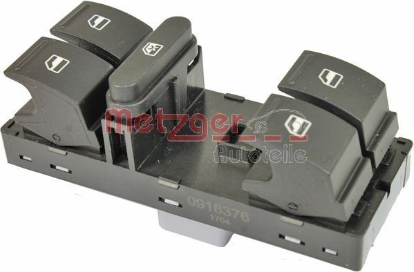 Kytkin, lasinnostin METZGER 0916376 METZGER 0916376 VW JETTA 2014 Lasinnostimen kytkin