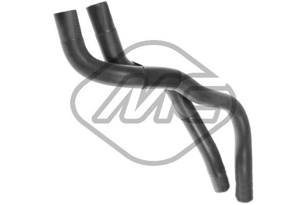 Metalcaucho Šļūtene, Apsildes sistēmas siltummainis 09335 09335 Šļūtene, apsildes sistēmas siltummainis MITSUBISHI SPACE STAR Metalcaucho