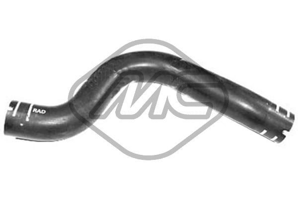 Metalcaucho Radiatorslange 09348 Metalcaucho 09348 Radiatorslange BMW X3 originale