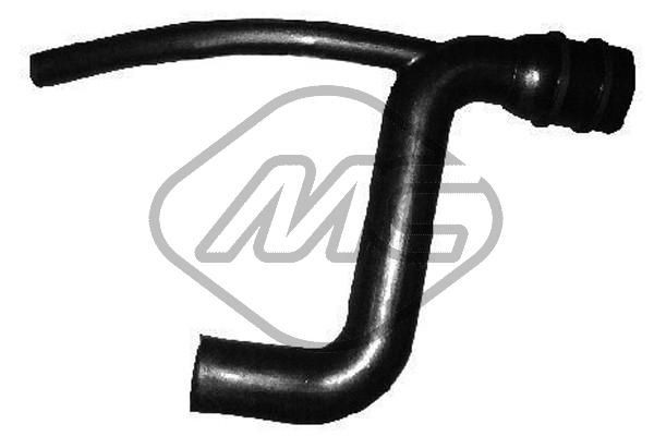 Potrubie AGR-ventilu Metalcaucho 09370 Metalcaucho 09370 EGR ventil FIAT SEICENTO 2006