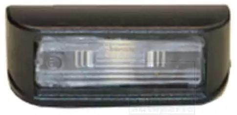 VAN WEZEL Luz de chapa de matrícula 0943920 Lâmpada de placa VAN WEZEL Citroën C4 0943920