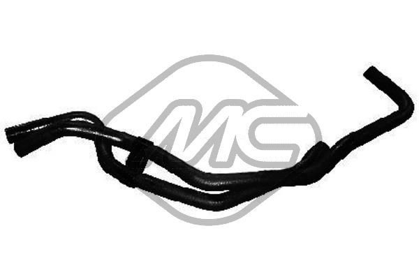 Metalcaucho Slange, varmeveksler-radiator 09458 Metalcaucho 09458 Slange, varmeutveksler-oppvarming Seat 127 originale