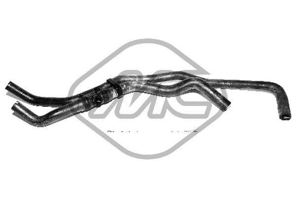 Metalcaucho Hose, heat exchange heating 09459 Metalcaucho 09459 genuine Vauxhall COMBO hose, heat exchange heating price