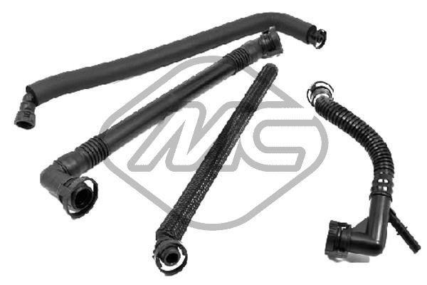 Metalcaucho Tuyauterie, vanne EGR 09489 09489 Vanne EGR BMW Série 4 Metalcaucho