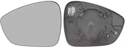 Sklo vonkajżieho zrkadla VAN WEZEL 0954837 VAN WEZEL 0954837 Spätné zrkadlo CITROËN C4 2005