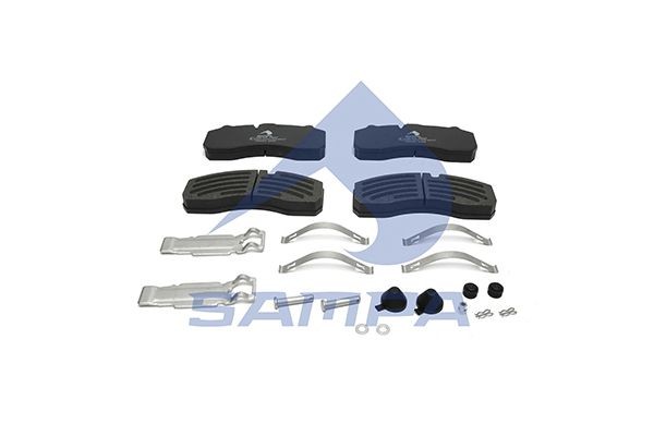 SAMPA Bromsbelägg 096.605 096.605 SAMPA Belägg Toyota
