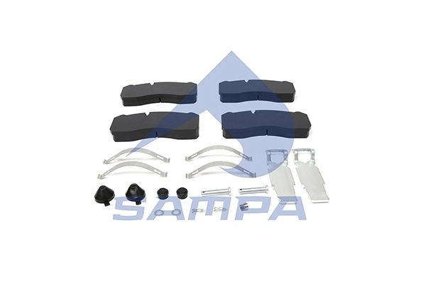 SAMPA Brake pad set 096.613 TOYOTA SAMPA disk pads 096.613